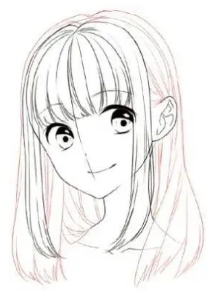 简单详细的教程,一看就会!|头发|刘海|辅助线_新浪新闻