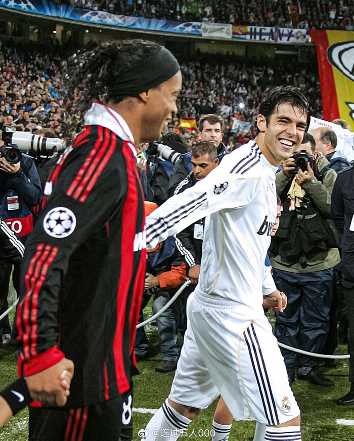 卡卡和小罗两个巴西人的米兰时光