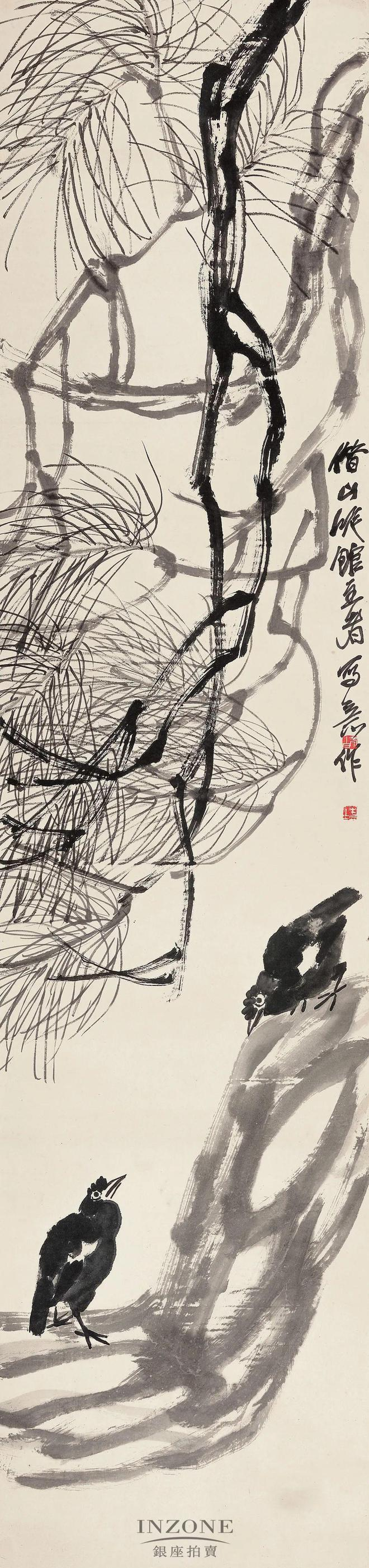 创"南张北齐"之齐白石,北京银座2024春拍,齐白石传人汤发周发布