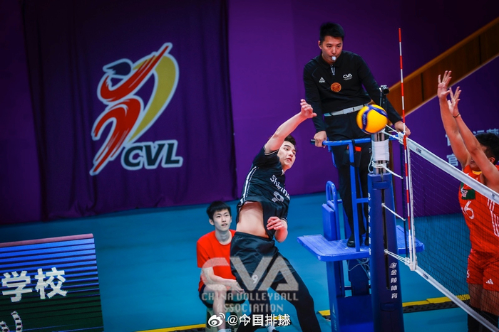 2024年中韩男排对抗赛第二场的比赛