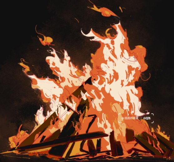 超级简单的火焰画法,教你一分钟画好火焰!|火焰|图层|画法_新浪新闻