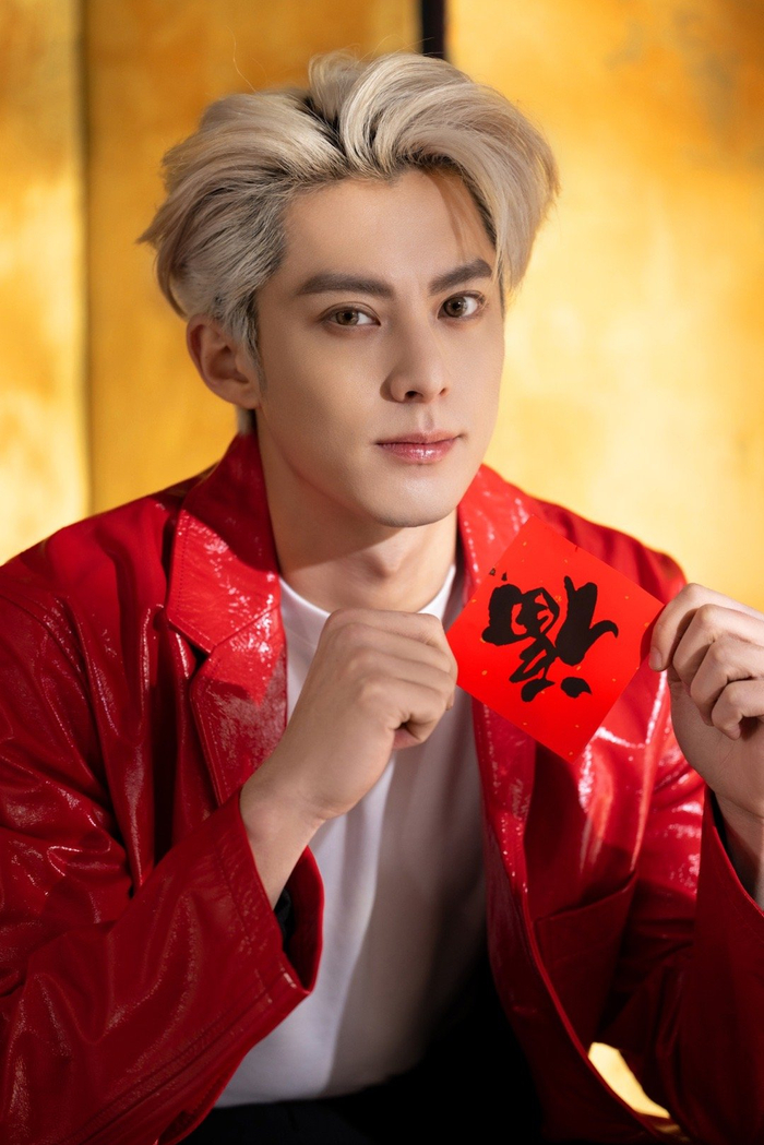 金发帅哥来贺岁啦