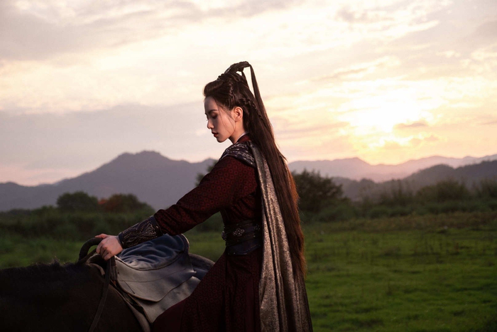 刘诗诗这组图太英气了,好像征战沙场的女将军