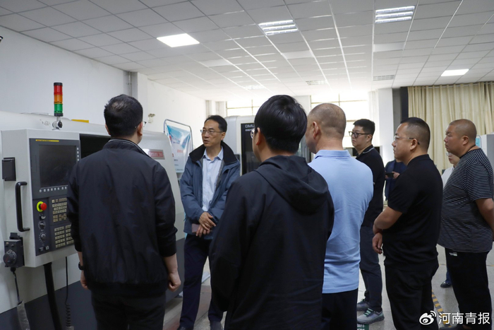 巩义市科创中心组织机械企业赴河南理工大学开展产学研对接