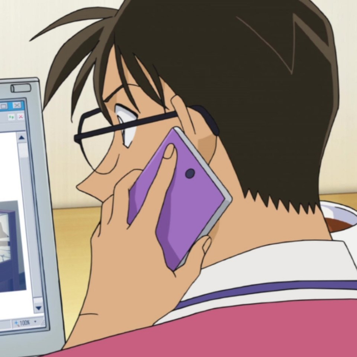 《名侦探柯南》里一些打电话的头像