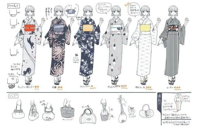 怎么画画日式浴衣教你如何绘制日式浴衣的诀窍