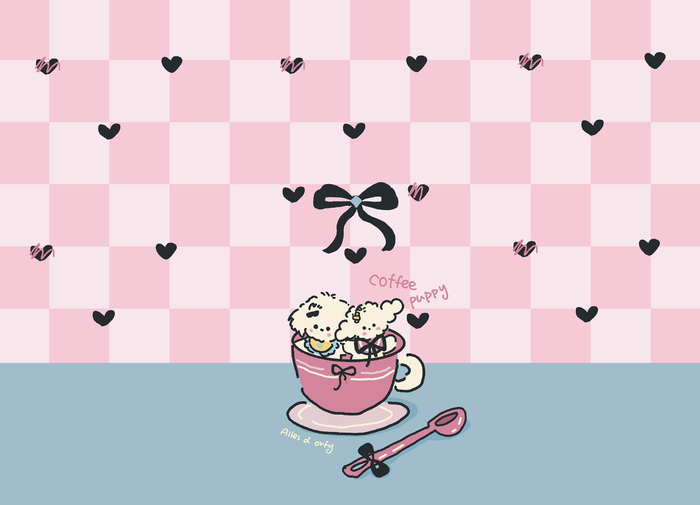 可爱小狗ipad电脑壁纸