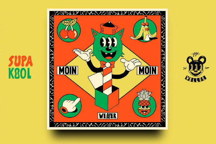 复古涂鸦图形设计