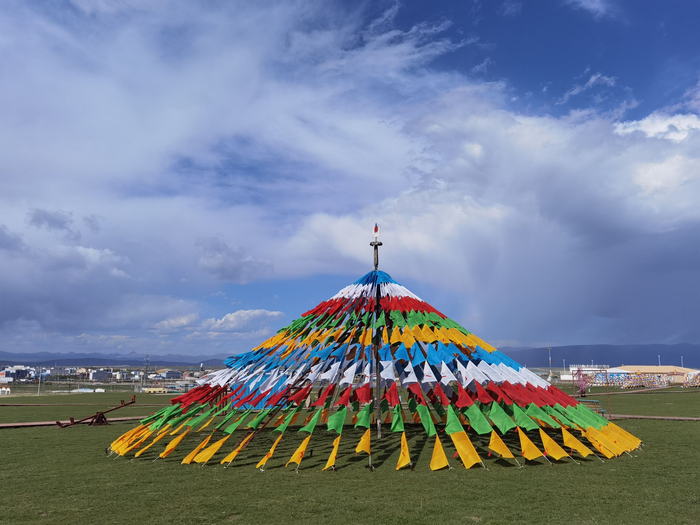 海北州海晏县的达玉部落,几年前来时只是匆匆一瞥