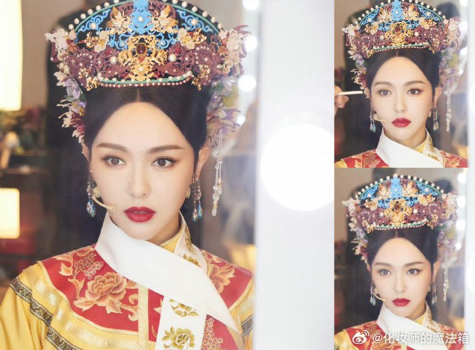 综艺节目扮演皇后端庄华贵气场全开就问什么时候糖糖接一部清宫戏呀