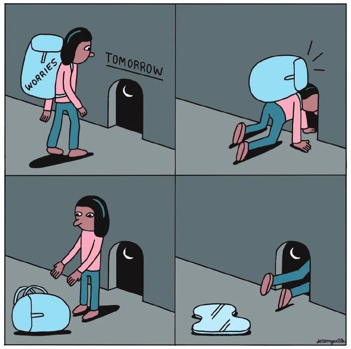 14组创意漫画,充满爱意和诗意,总有一幅温暖你