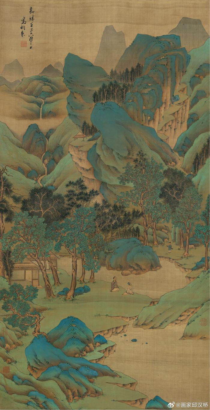 明代文征明(款)山水画