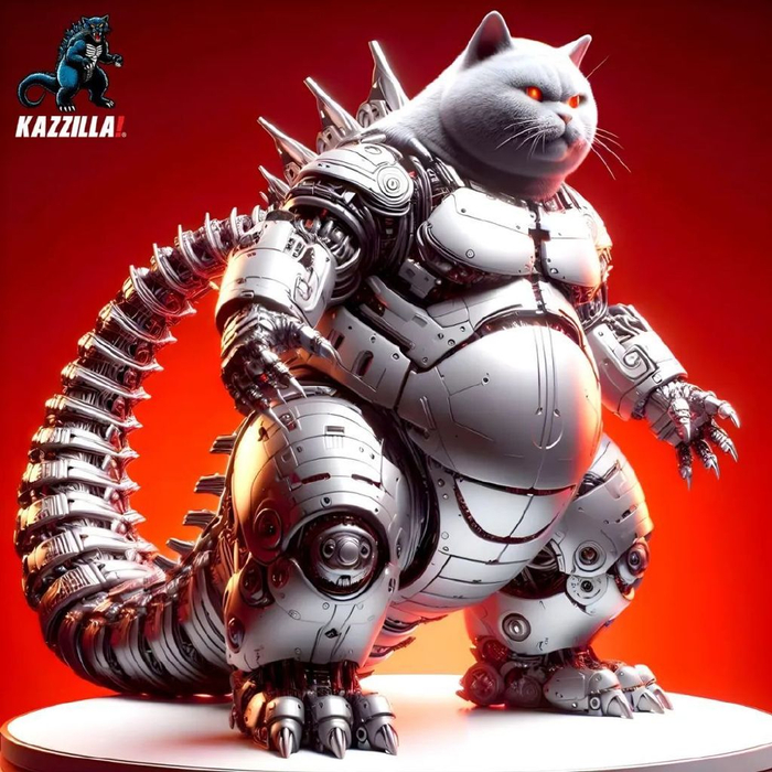 肥猫版哥斯拉,让喜欢猫和喜欢哥斯拉的人,都沉默了