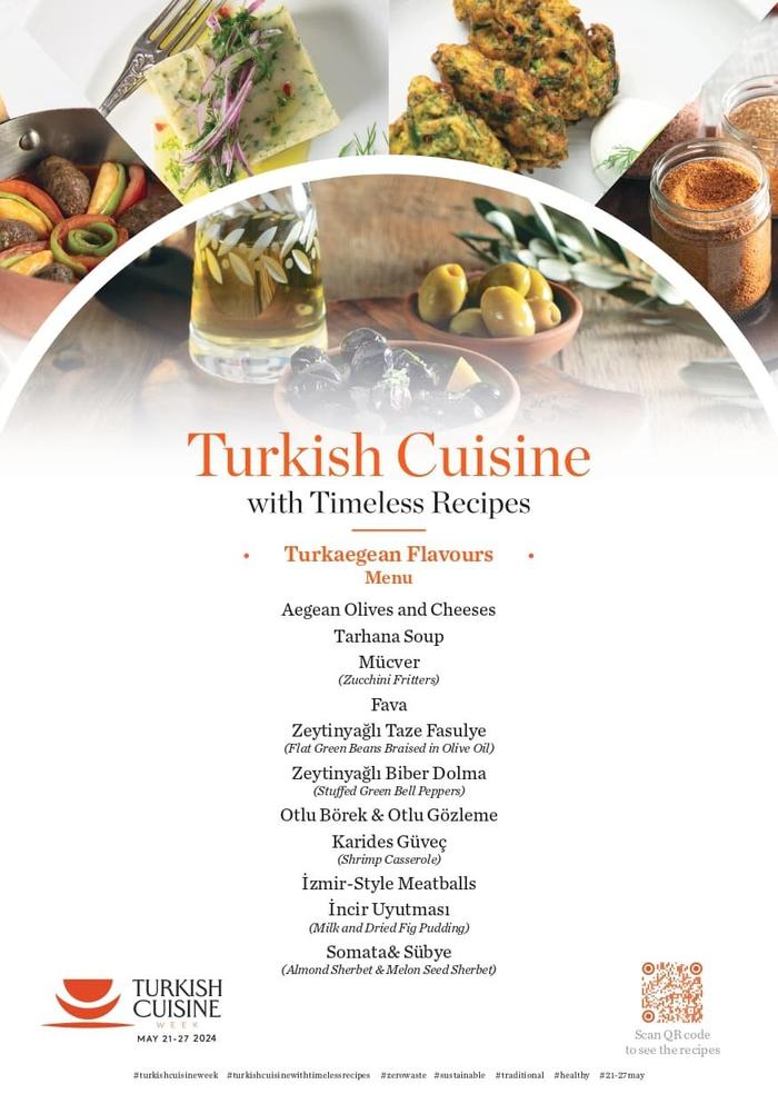 2024土耳其美食周重磅来袭,爱琴海风味席卷味蕾盛宴!