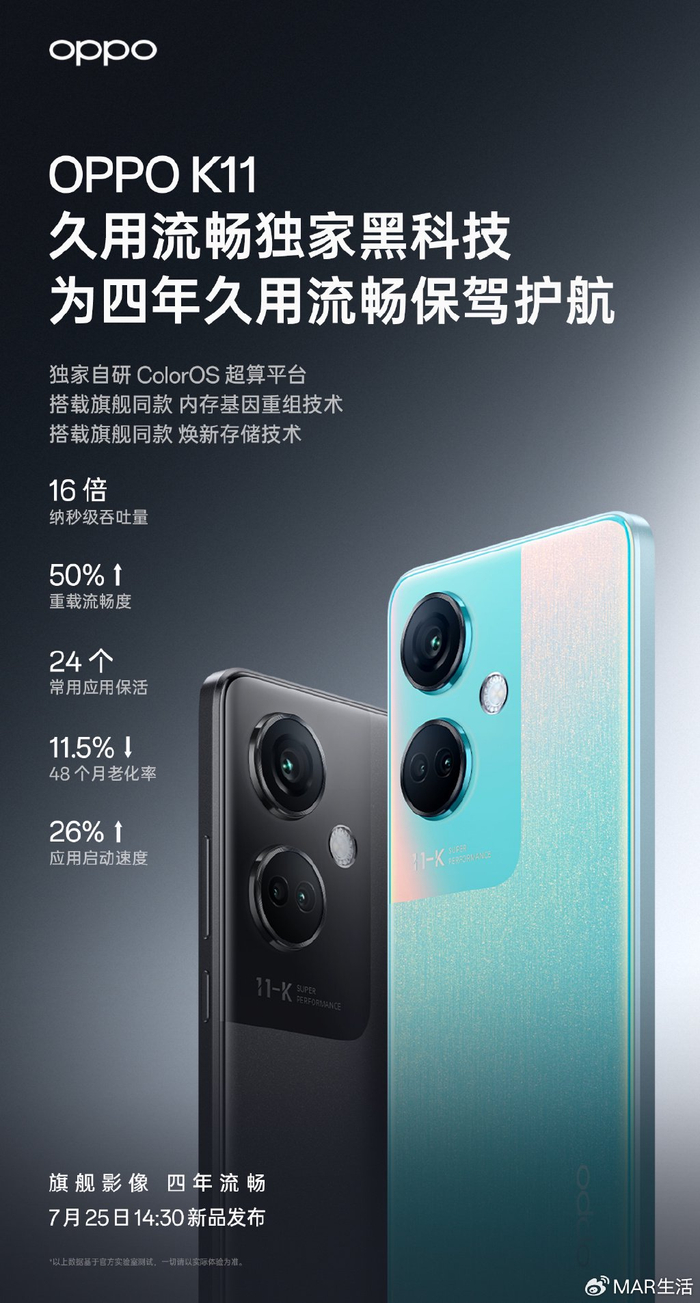 oppo k11普及旗舰影像!