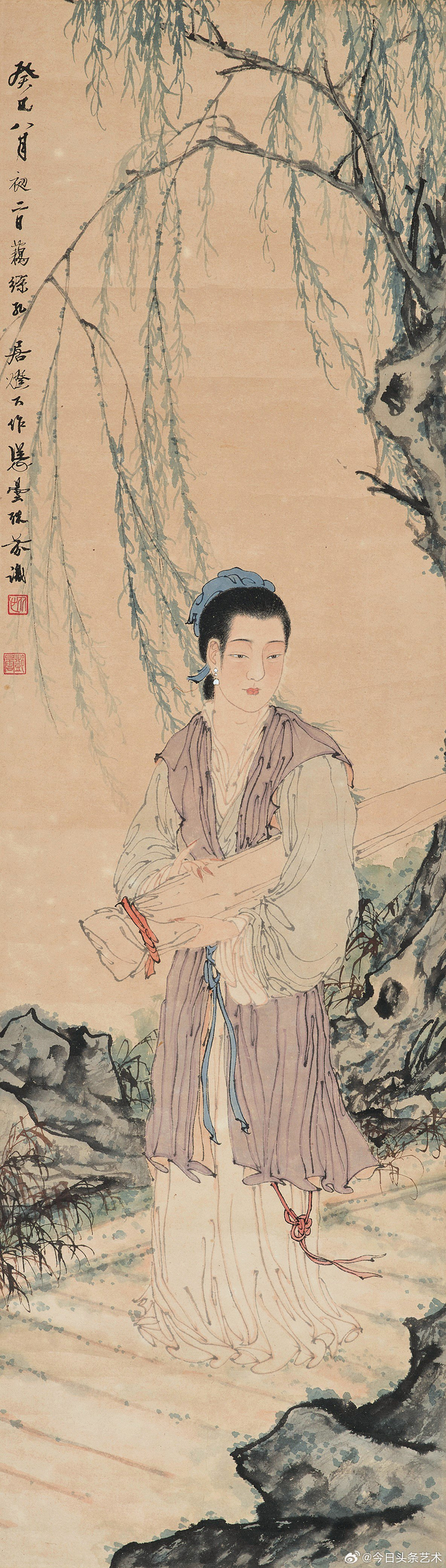 画家邓芬笔下的仕女画 67画家邓芬笔下的仕女画 67画家邓芬笔下的