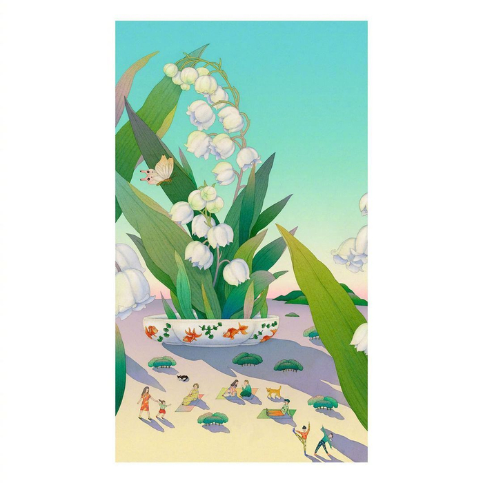 分享一组关于动植物插画作品,看起来很治愈! :whooli.chen