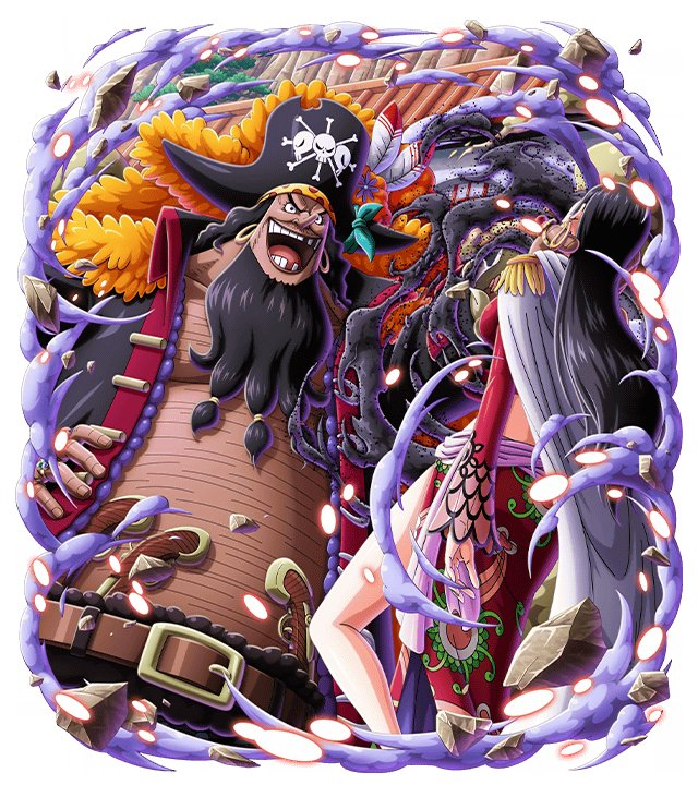 黑胡子海贼团众成员巴吉斯,卡特琳·戴彭(蝶美),巴斯克·乔特,毒q,范