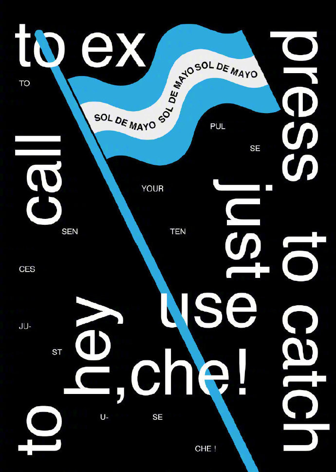 wendystudio字体为创意的海报设计欣赏