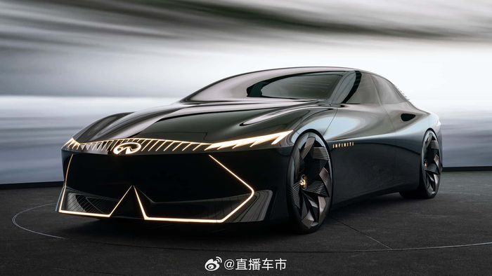 英菲尼迪visionqe电动车