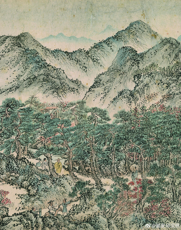 元代王蒙《太白山图》