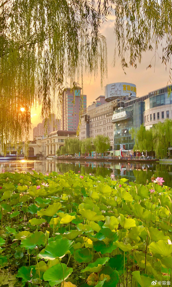 今晨北京亮马河