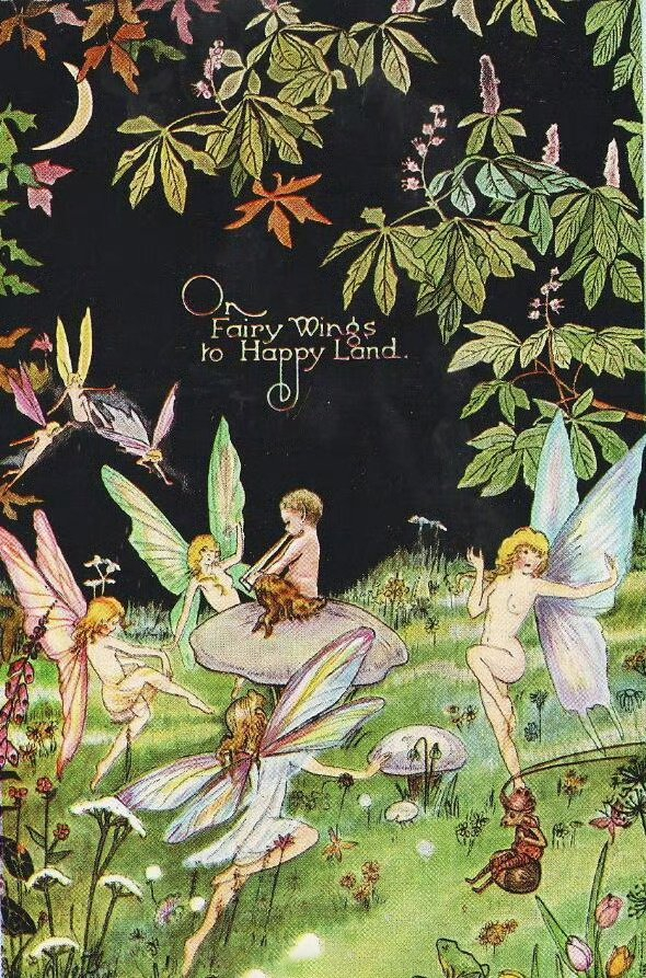 花仙子02!唯美的明信片封面设计!