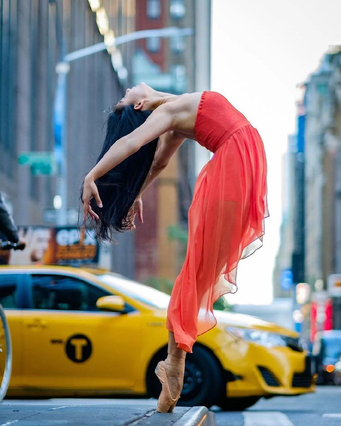 把芭蕾舞者,推到大街上,妙曼舞姿让人叹为观止|芭蕾舞|舞姿|罗伯斯