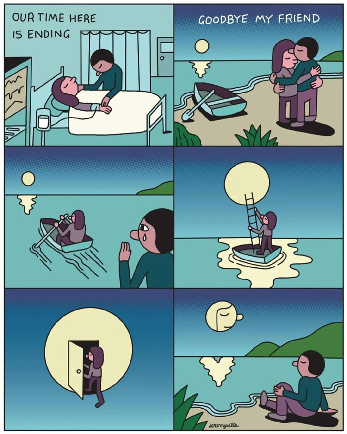 14组创意漫画,充满爱意和诗意,总有一幅温暖你