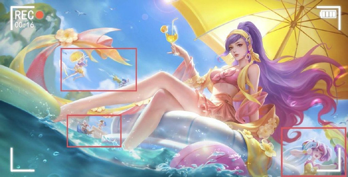 又针对貂蝉,新皮肤长夏之忆竟不是夏日系列皮肤?海报彩蛋成摆设