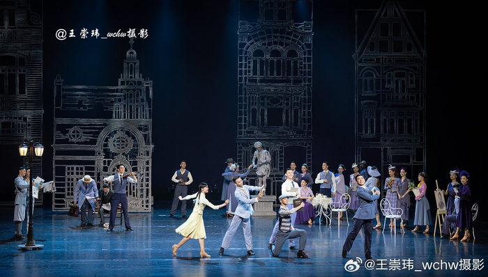 2024年6月7日晚北京舞蹈学院在天桥剧场演出了原创国标舞剧"人间四月