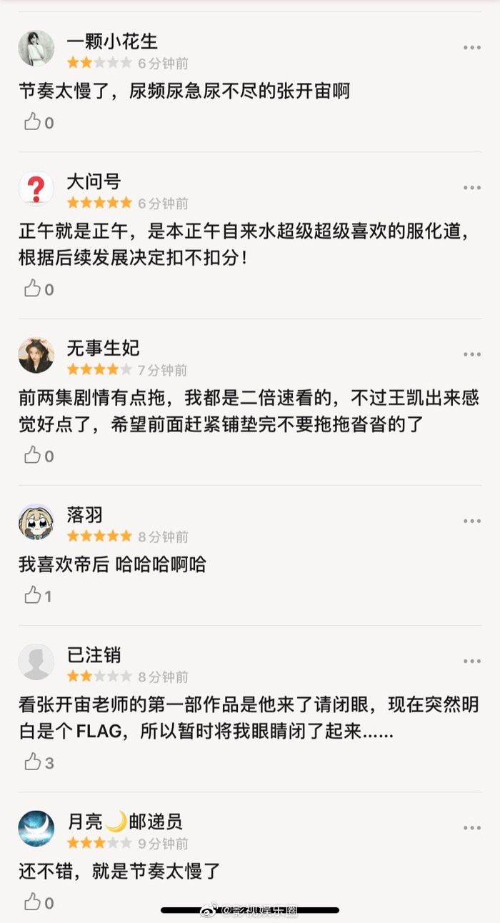 清平乐豆瓣评分只有8.1分