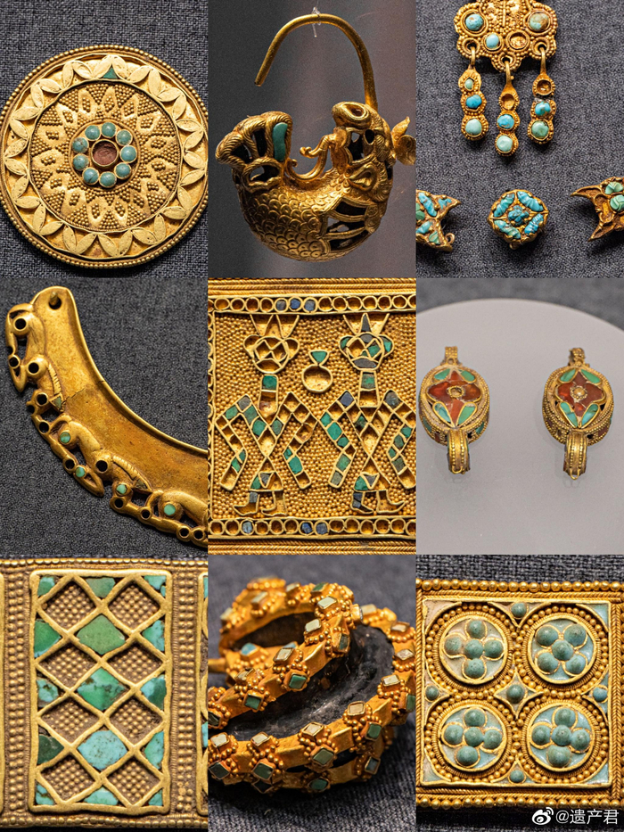 奢华之色，中国古代文物中的黄金世界，拍过的一些古代金器~__财经头条