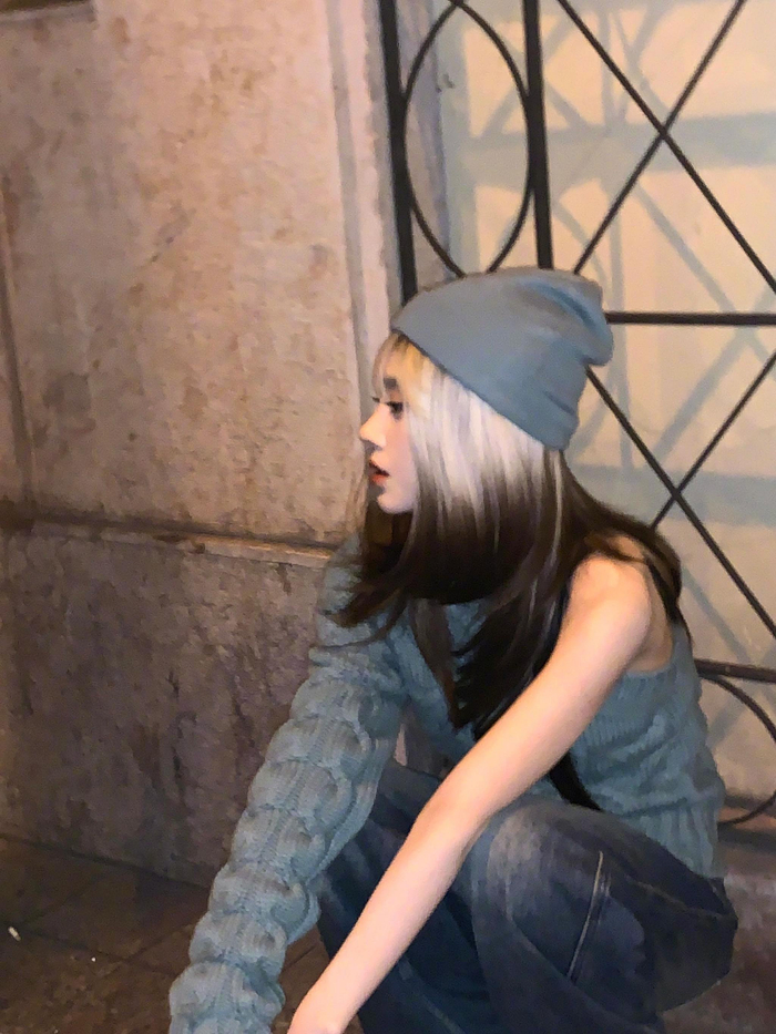 鞠婧祎尝试黑白魔女假发好辣啊