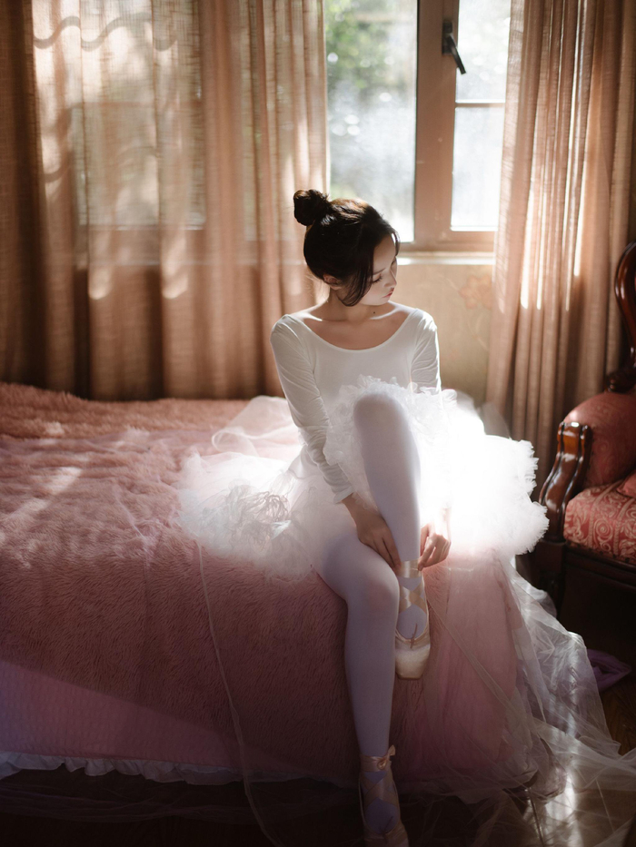 从梦中醒来的芭蕾少女 出镜:舒舒