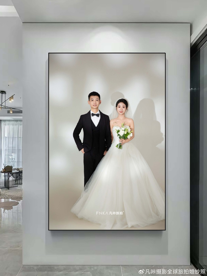 我的深圳光影婚纱照✨真的太适合做相框啦!