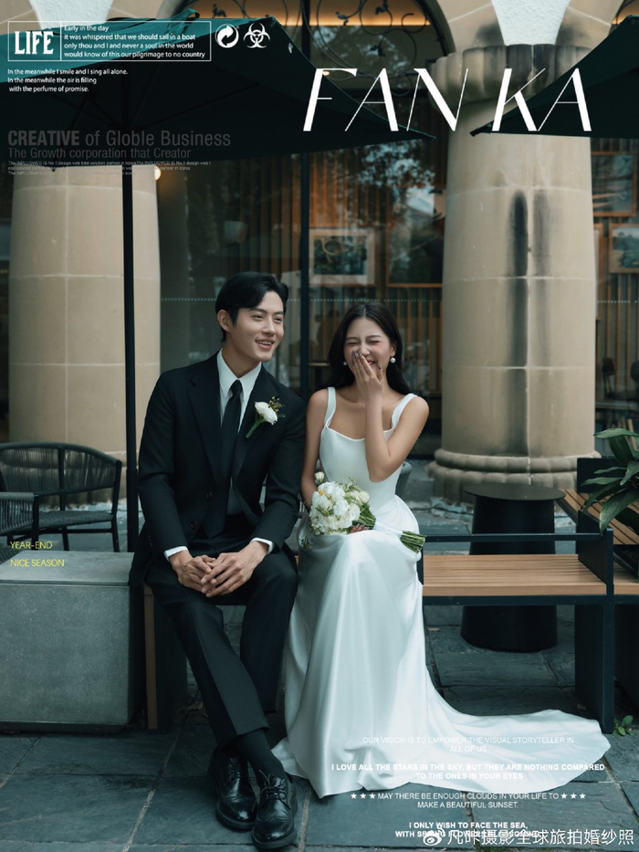 上海街拍婚纱照!