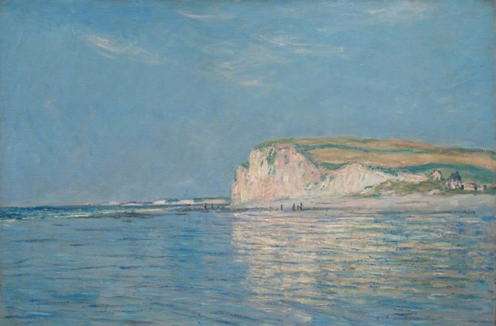 莫奈笔下的海广阔而深邃