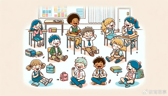此外,还有一些高中实行的"走班"制度,使得学生们在课间需要匆忙转场