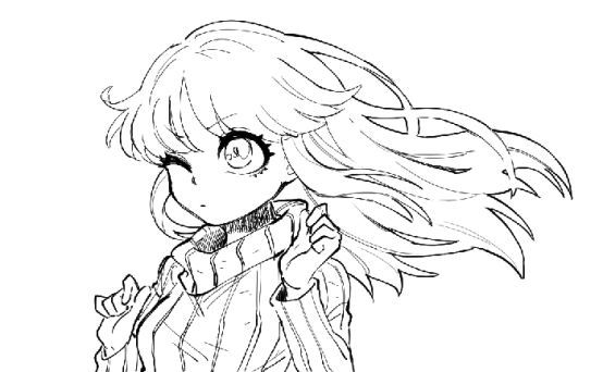 绘画初学者必看,飘逸蓬松的头发轻松拿捏!|头发|发束|绘画_新浪新闻