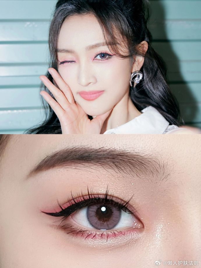 杜华孟美岐和吴宣仪以及程潇的合影