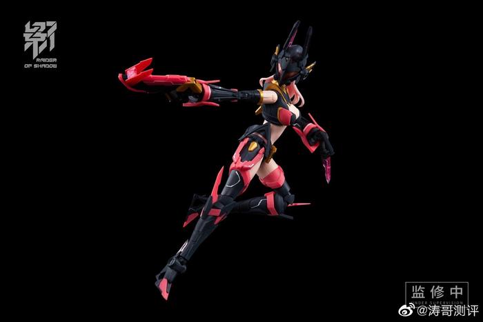 将魂姬带来了一款影系列的RS-04「卯兔」拼装机娘……