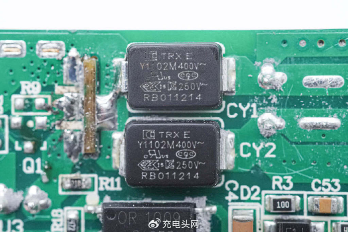 拆解报告:mophie 67w 2c1a氮化镓充电器chg-wall-g