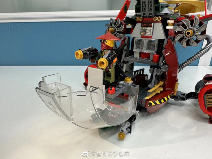 试玩乐高幻影忍者70735:飞天旋转术超级战机|罗尼|幽灵忍者|战机_新浪