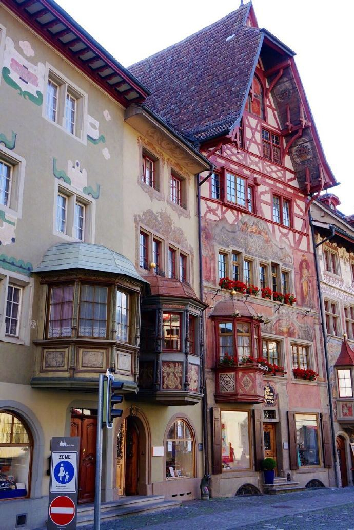 Stein Am Rhein 的意思是莱茵河畔的石头小镇