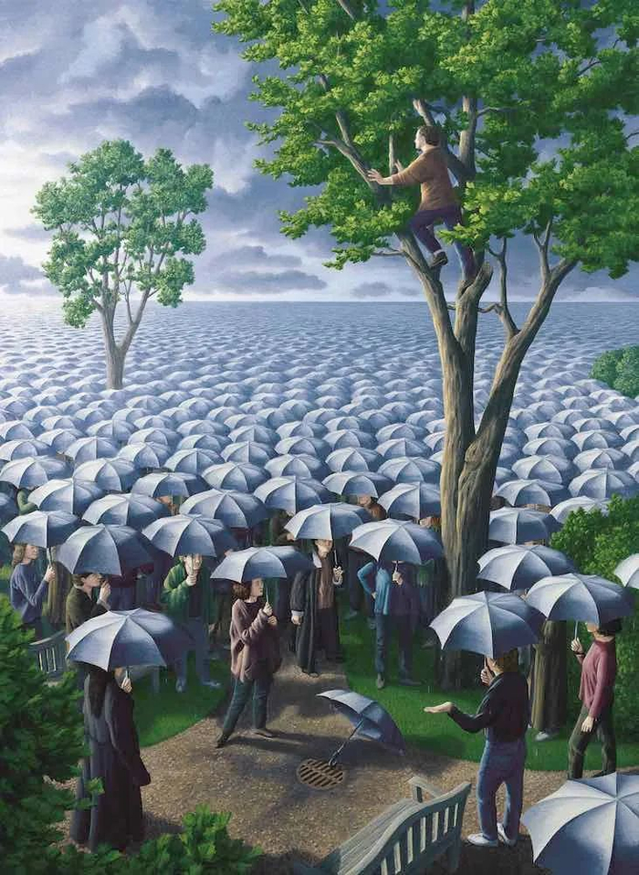 25幅超越维度的视幻觉画作,打破空间与时间,让人大脑错乱