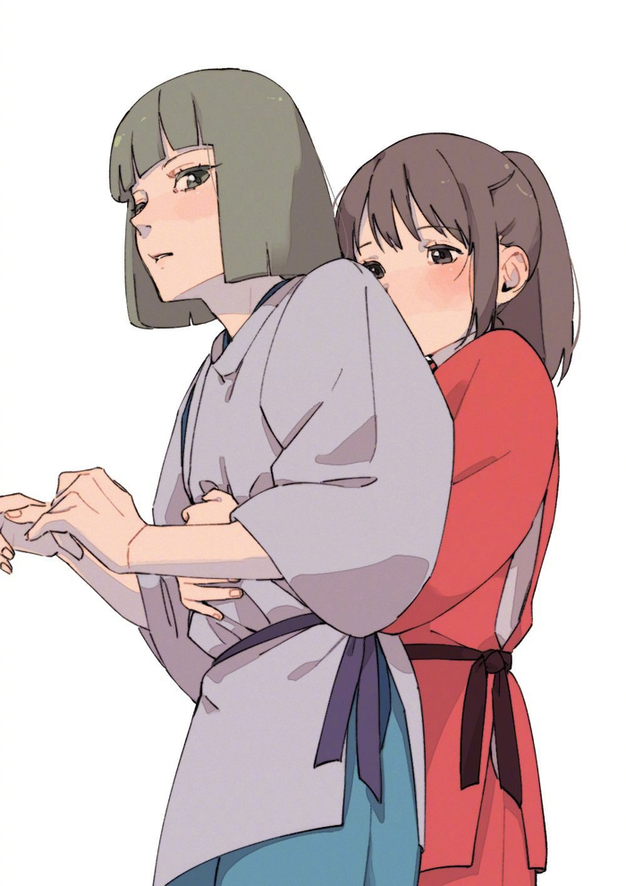 《千与千寻》 荻野千寻&白龙