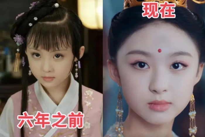 当初她出演的林黛玉,虽然没有陶奕希试戏的梨花带雨名场面出圈,但,大