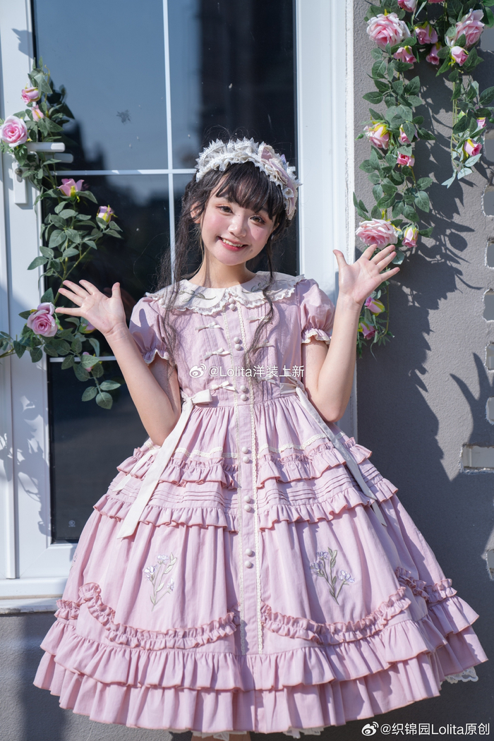 电阻织锦园lolita原创裙子鸢尾之诗time1127
