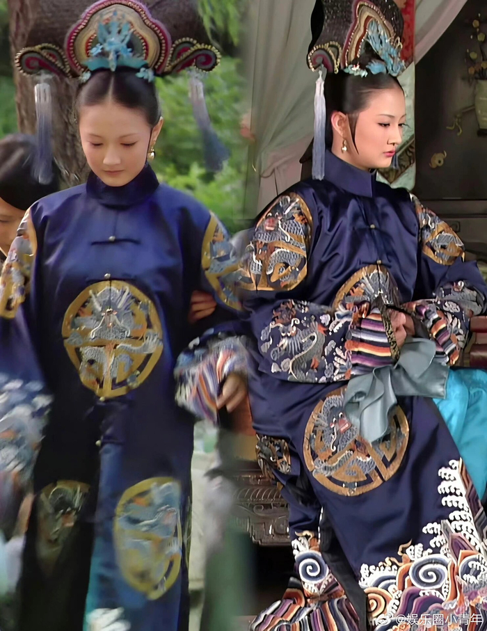 徐璐演玉娆的时候才16岁却可以完美hold住这件吉服